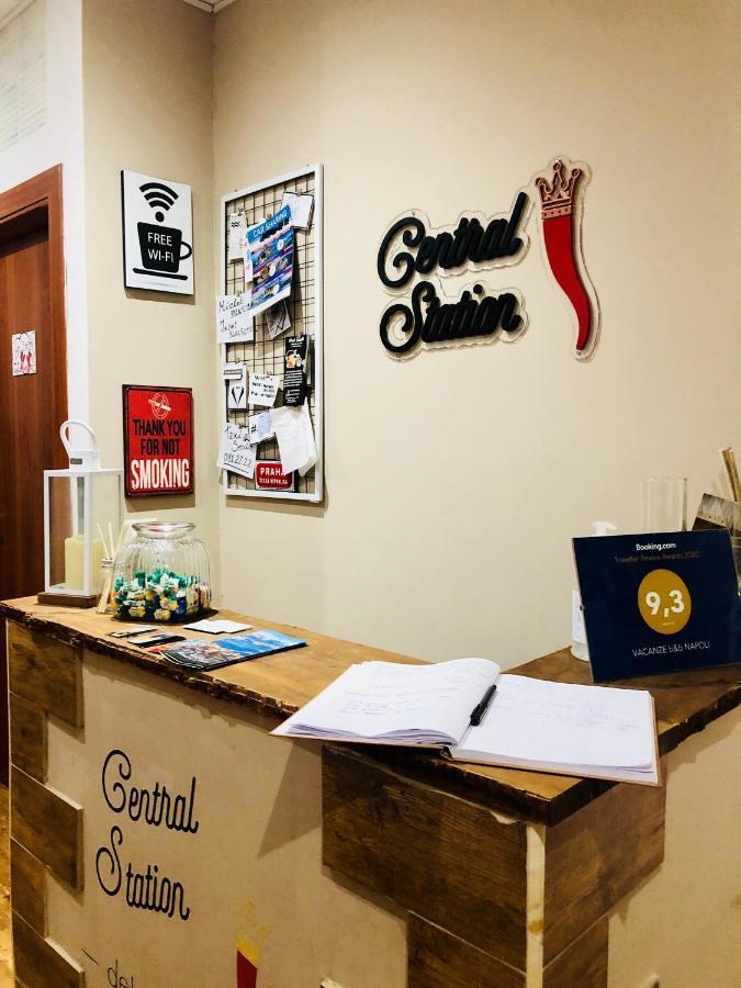 مبيت وإفطار Napoli Central Station Deluxe المظهر الخارجي الصورة